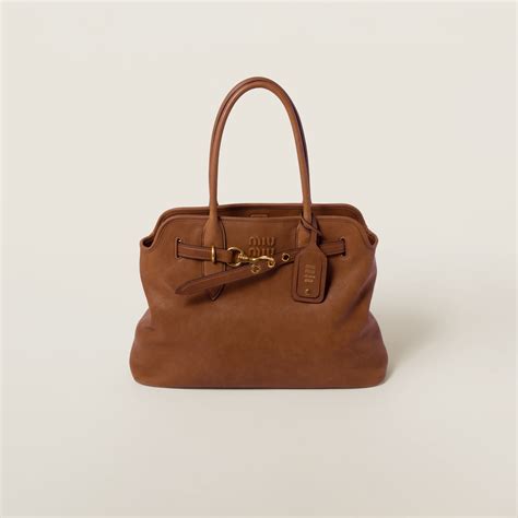 adventure nappa leather bag miu miu|Women's Aventure handbag in nappa leather .